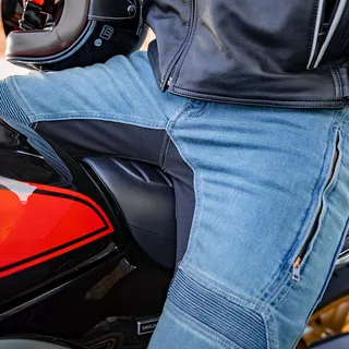 Men’s Motorcycle Jeans BOS Mazda - Blue