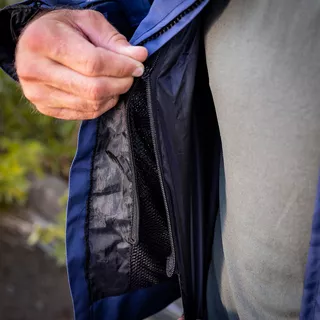 Men’s Summer Motorcycle Jacket BOS Hobart - Blue