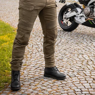 Motorcycle Boots W-TEC Benga - Black