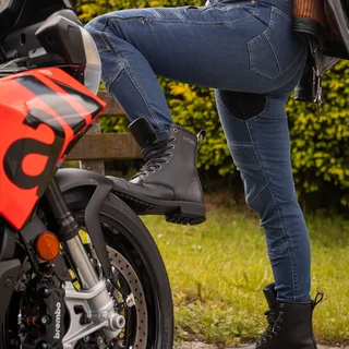 Motorcycle Boots W-TEC Benga - Black