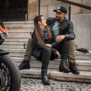 Motorcycle Shoes W-TEC Ravito - Black