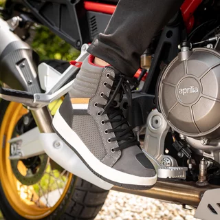 Motorcycle Boots W-TEC Sueden - Grey