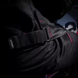 Women’s Motorcycle Jacket W-TEC Durmana - Black-Pink