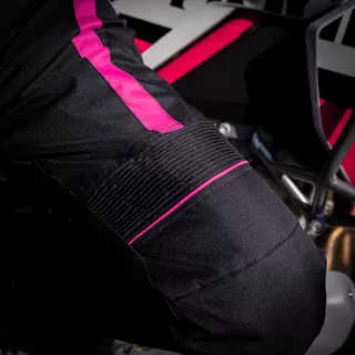 Women’s Motorcycle Pants W-TEC Durmanes Lady - Black-Pink