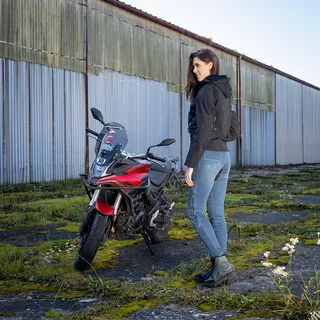 Women’s Motorcycle Jeans W-TEC Dynetis Lady - Blue