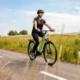 Trekking E-Bike Levit Columba Bosch Performance 625 28” - Matt Mint