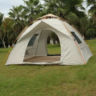 Tent inSPORTline Silvic 220x200x145 cm for 3-4 people