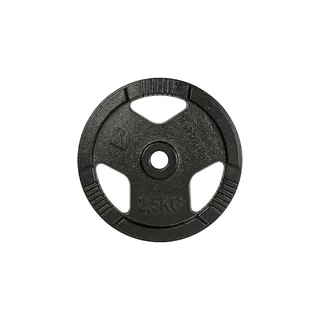 Cast Iron Weight Plate inSPORTline Hamerton Black 2.5 kg, 30 mm