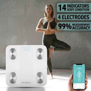 Smart Scale inSPORTline Syncale 20 - White