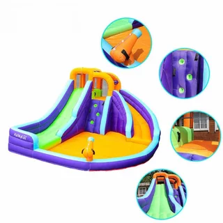 Inflatable Bounce House AirMyFun Double Slide 83006