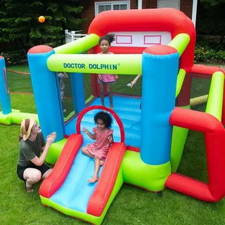 Inflatable Bounce House Doctor Dolphin Tennis & Soccer 72013