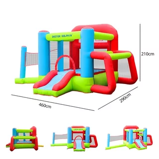 Inflatable Bounce House Doctor Dolphin Tennis & Soccer 72013