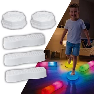Light-Up Stepping Stones inSPORTline LS05 – 5 Pcs.