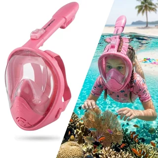 Children’s Snorkeling Mask inSPORTline Marfino - Pink