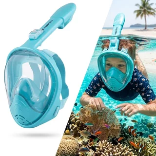 Children’s Snorkeling Mask inSPORTline Marfino - Turquiose
