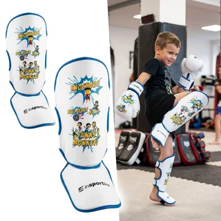 Children’s Shin Guards inSPORTline Shinzox - White