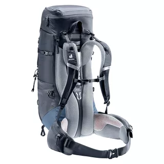 Hiking Backpack Deuter Aircontact Lite 40 + 10 - Black-Marine