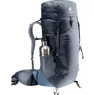 Hiking Backpack Deuter Aircontact Lite 40 + 10 - Black-Marine