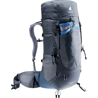 Hiking Backpack Deuter Aircontact Lite 40 + 10 - Black-Marine