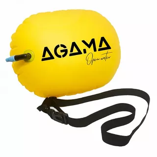Swim Buoy Agama OPEN WATER 7 L - Yellow