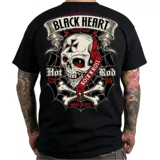 T-Shirt BLACK HEART Crusty Demons