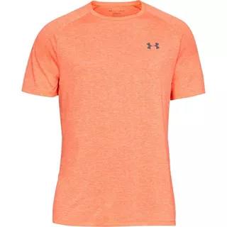 Men’s T-Shirt Under Armour Tech SS Tee 2.0 - Orange Glitch