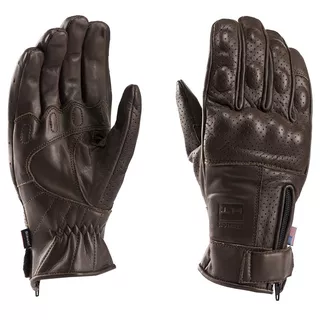 Motorcycle Gloves Blauer Combo Dark Brown - Dark Brown - Dark Brown