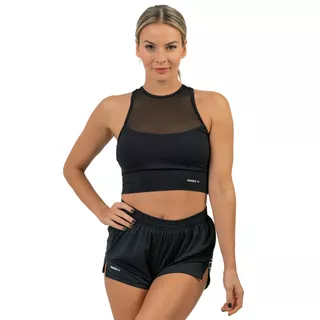 Reinforced Sports Bra Nebbia FIT Activewear 437 - Blue - Black
