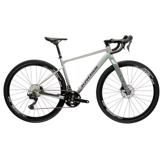 Gravel Bike Kross Esker 6.0 28” – 2026 - chameleon/chameleon/černá/mat/lesk