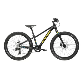 Junior Bike Kross LEVEL JR 2.0 24” Gen 007 - černá / žlutá / lesk - černá / žlutá / lesk