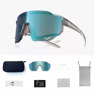 Polarized Sunglasses Altalist Kaku SP1 - šedá s modrými skly