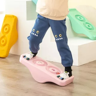 2-in-1 Balance Board inSPORTline Grodino - Pink