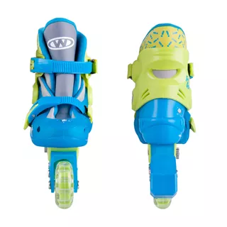 Children’s Inline skates WORKER TriGo Skate LED – with Light-Up Wheels - Pink