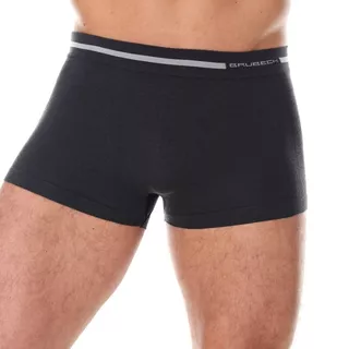 Men’s Boxer Trunks Brubeck Wool Comfort - Creamy White - Graphite