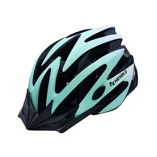 Cycling Helmet Nexelo Straight - tyrkys-bílá