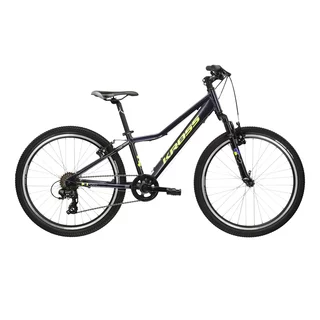 Junior Bike Kross Hexagon JR 1.0 24” Gen 006 - námořnická modrá / žlutá / lesk