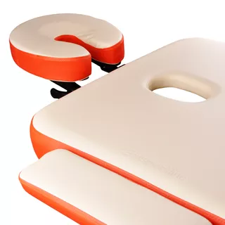 Massage Table inSPORTline Tamati 2-Piece Aluminium - Brown