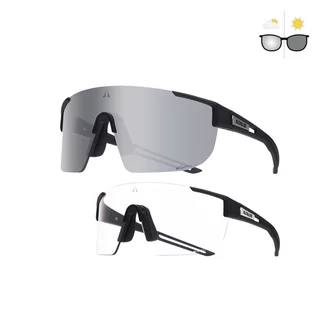 Photochromic Sunglasses Altalist Kaku SP4 - černá se zlatými skly - černá se stříbrnými skly