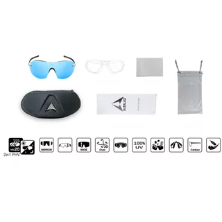 Photochromic Sunglasses Altalist Kisou PRD - Black with Blue Lenses