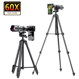 60x Telephoto Lens Apexel w/ Tripod