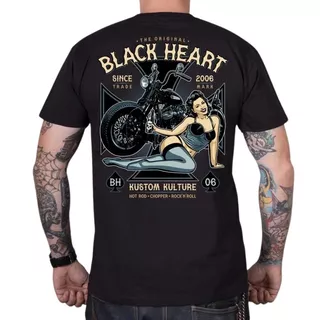 T-Shirt BLACK HEART Ava