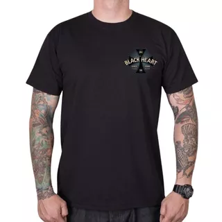 T-Shirt BLACK HEART Ava - Black