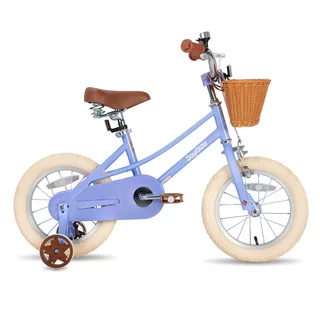 Children’s Bike Joystar Retro 14” w/ Basket • 92 – 120 cm - Purple