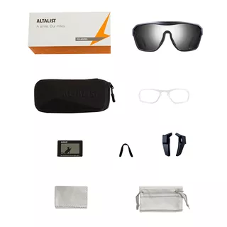 Sports Sunglasses Altalist Kaku LS1 - Black with Smoke Lenses