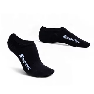 No-Show Bamboo Socks inSPORTline Silvatic Noshow AG+ Antibacterial – 3 Pairs - Black