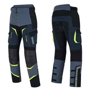 Motorcycle Pants W-TEC Modock - Black-Blue