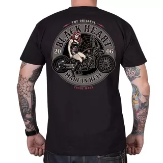 T-Shirt BLACK HEART Ember - Black - Black