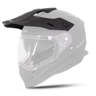 Replacement Peak for W-TEC Valso Helmet - Black