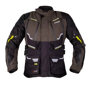 Motorcycle Jacket W-TEC Daimick - Black-Grey