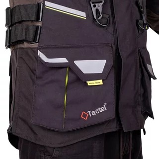 Motorcycle Jacket W-TEC Daimick - Black-Grey